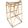 Restored Midcentury Rattan Arched Drying Rack