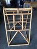 Restored Midcentury Rattan Arched Drying Rack