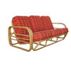 Restored Streamline Art Deco Rattan Living Room Set