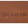 Pair of Teak and Mahogany Mid Century Nightstands by Edward Wormley for Dunbar