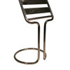 Mid-century Italian Chrome Sheet Music Book Stand w/ Reading Light, 5 Available