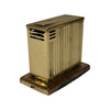 West German Augusta Semi-Auto Lift Brass Table Lighter, circa 1950