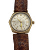 Longines 10K Gold-Filled Hexagonal Case Manual Watch w/ Crocodile Leather Band