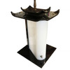 Midcentury Arabian Inspired Lucite Sculptural Lamp by Moss