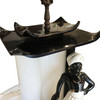 Midcentury Arabian Inspired Lucite Sculptural Lamp by Moss