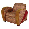 Art Deco Jazz Club Chair in the Style of Frankl's Speed Chair
