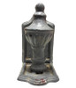 Grey Colonial Style Cast Iron Enamel Grey Finial Bookend, Pair