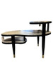 Mid-Century Modern Biomorphic Side Table with Formica Top