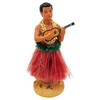 Ceramic Hawaii Hula Man Ukulele Player Bobble Doll