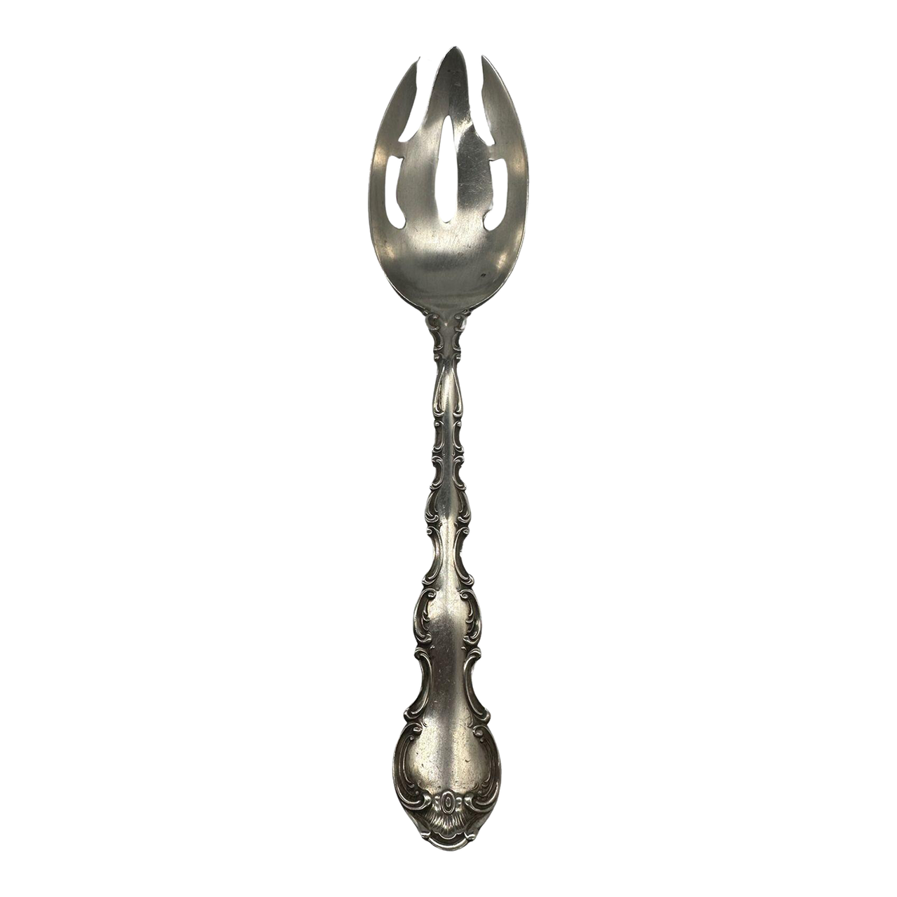 Antique Strasbourg Gorham Sterling Silver Serving Spoon With
