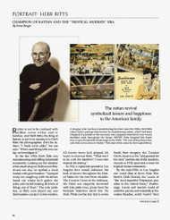 Portrait: Herb Ritts - Champion of Rattan and the "Tropical Modern" era