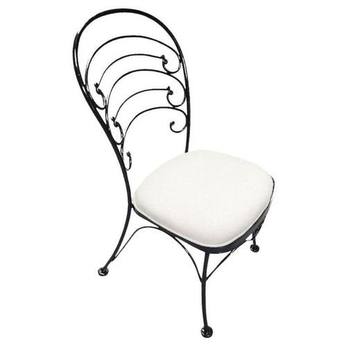 Restored Mid-century Iron Café Patio/Otdoor "Ribcage" Chair by Woodard Set of 30