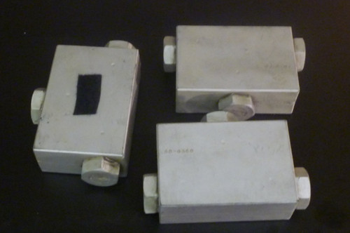 Large oversized Rubber Nut on industrial Machine Box Lot