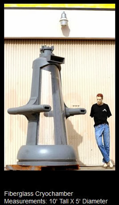 Austin Powers Fiberglass Cryogenic Tube, SciFi