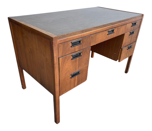1960s Mid-Century Danish Modern Sligh Lowry Teak Writing Desk 1960s Mid-Century Danish Modern Sligh Lowry Teak Writing Desk
