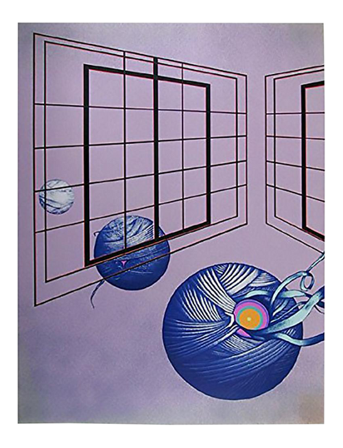 Rita Simon Untitled 7 Screen Print Limited Edition 300, 1979