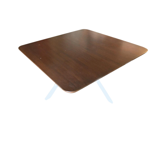 Tripod Leg Coffee Table With Dark Stained Oak Top