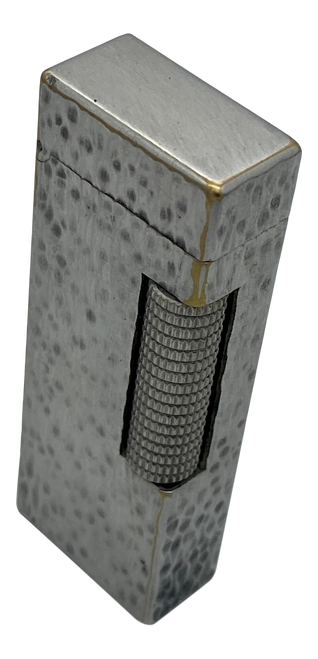 Vintage Dunhill Rollagas Silver Pocket Lighter Vintage Dunhill Rollagas Silver Pocket Lighter