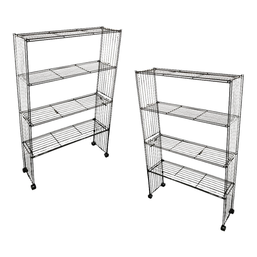 Mid Century Book Cases & Display - Pair Mid Century Book Cases & Display - Pair