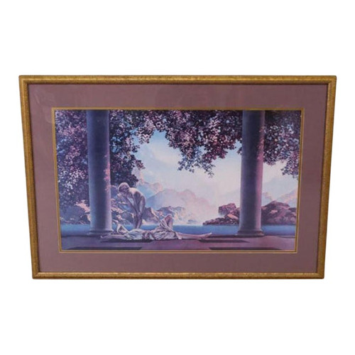 Modern Maxfield Parrish Framed Print "Daybreak" Modern Maxfield Parrish Framed Print "Daybreak"