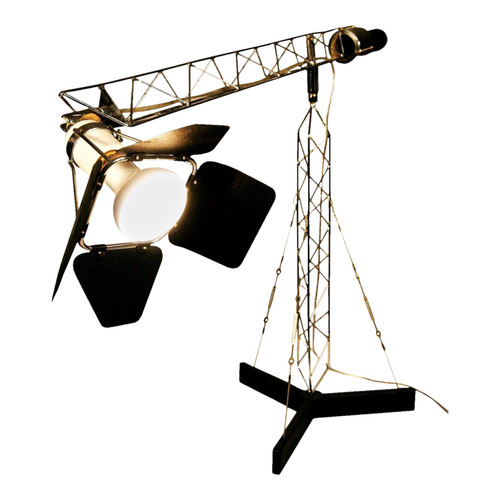 1970s Curtis Jere Style "Crane" Table Lamp 1970s Curtis Jere Style "Crane" Table Lamp
