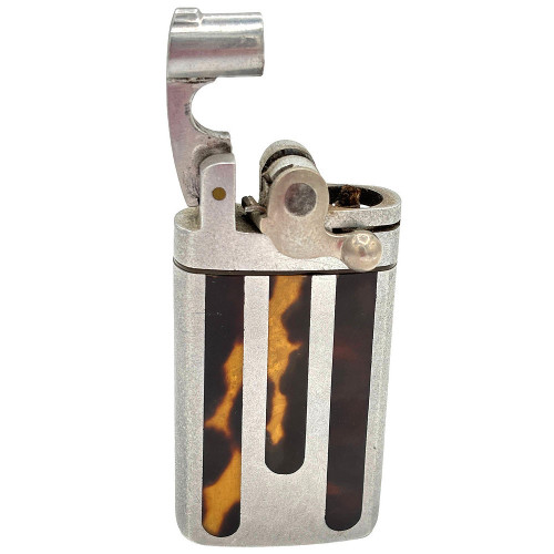 1940s Wwii Vulcano "Démarreur" Machined Aluminum Lighter, Made in Eritrea Africa