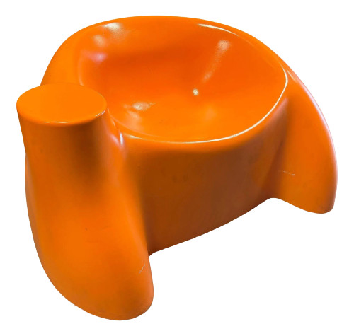 1970s Mod Fiberglass "Castle Chair" Sculpture Lounge Chair by Wendell Castle