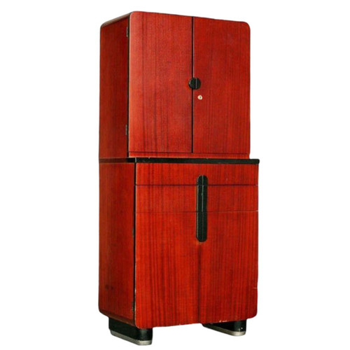 1930s Donald Deskey Attributed Bar Cabinet for Hamilton Company 1930s Donald Deskey Attributed Bar Cabinet for Hamilton Company