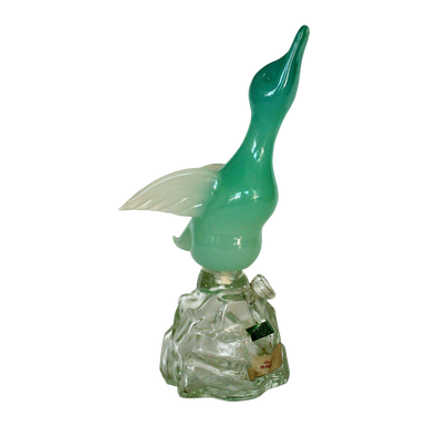 Archimede Seguso Alabastro Murano Duck Decanter Bottle