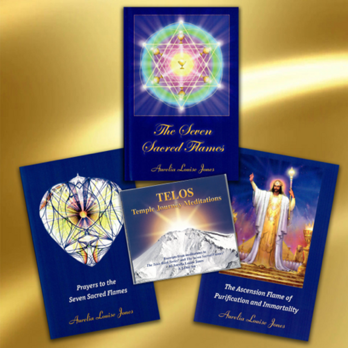 BUNDLE: Softcover Seven Sacred Flames Package + Meditation CD