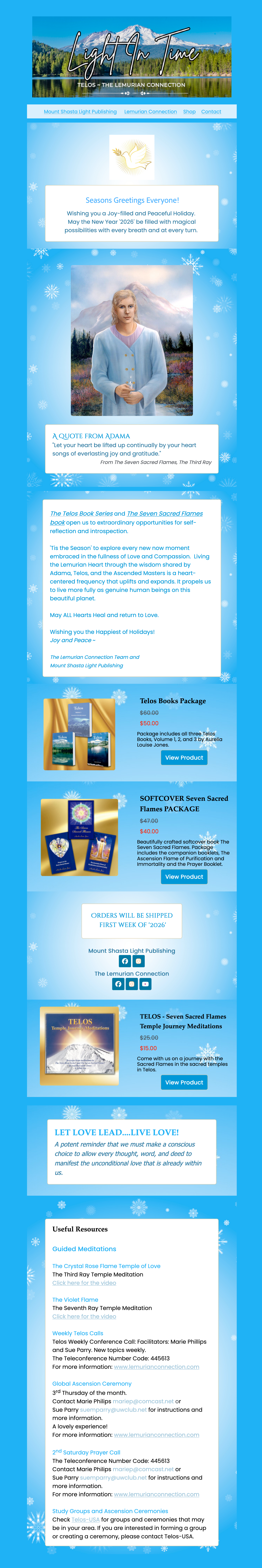 Happy Holidays 2025 Newsletter