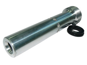 Specialty Blast Nozzles - ATV-7 Aluminum Jacket Tungsten Carbide “Double” Venturi Nozzle Specialty Blast Nozzles - ATV-7 Aluminum Jacket Tungsten Carbide “Double” Venturi Nozzle