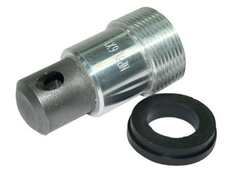 Specialty Blast Nozzles - SideWinder / CAM 6x1 NPSM - Tungsten Carbide Angle Blast Nozzles