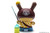 Tizieu Hunter I'm French Dunny Kidrobot Back