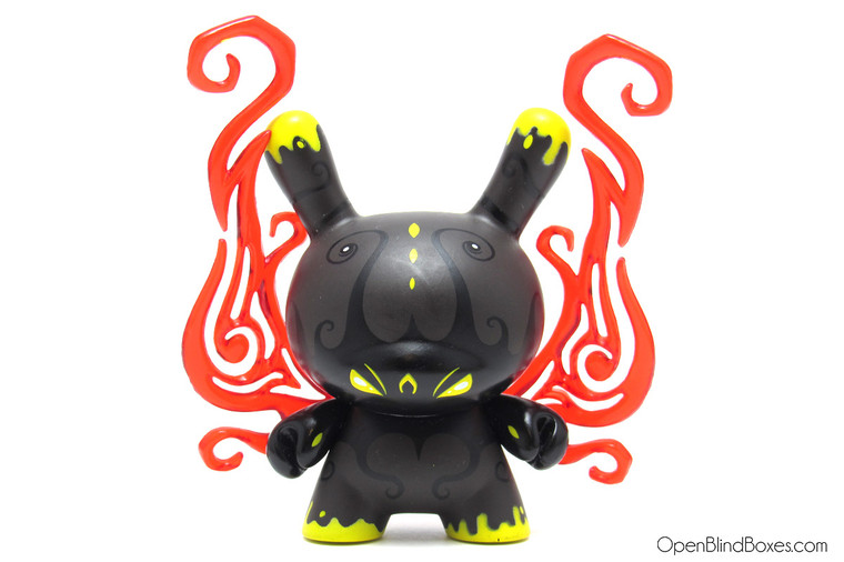 Andrew Bell Deeper Issues Black Side Show Dunny Kidrobot Front