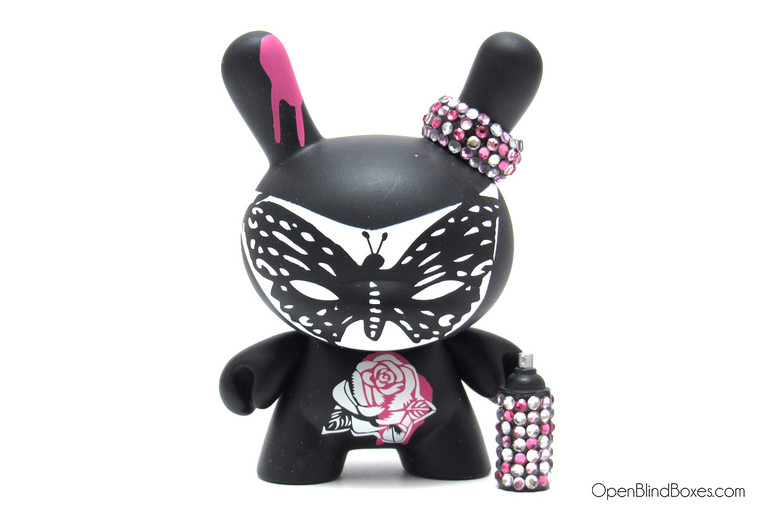 Lady Aiko Lady Butterfly Fatale Dunny Kidrobot Front