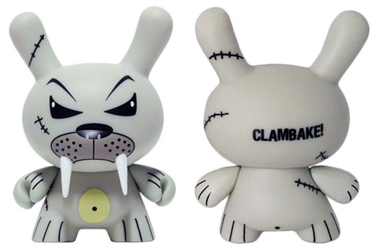 Kozik Clambake the Fighting Walrus Endangered Dunny
