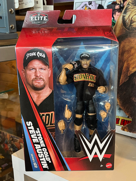 Stone Cold Steve Austin WWE Elite Figure!