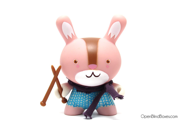 CW Knitty 2010 Dunny Kidrobot Front