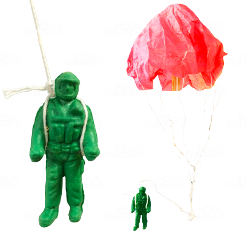 Plastic Paratrooper (Daytime)