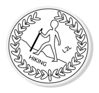 Senior Level Wilderness Challenge Pin- Hiking