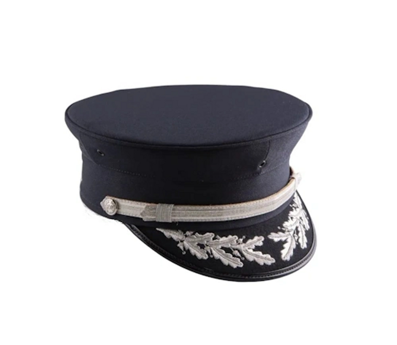 Navy and Silver Fire Bell Cap | J. Higgins