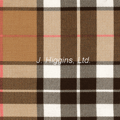 Poly/Viscous tartan by the yard (Thomson Camel)