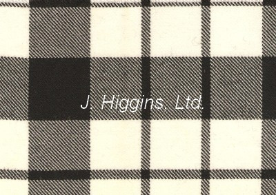Tartan by the yard (McFarlane Black/White)