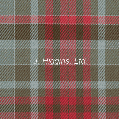 Poly/Viscous tartan by the yard (Gordon Red)