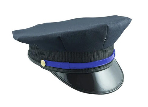 8 Point Navy Police Cap | J. Higgins