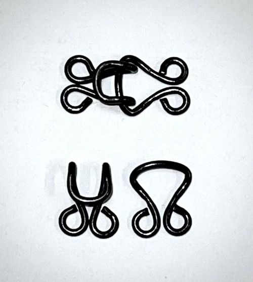 hook & eye attachment for high collar jackets