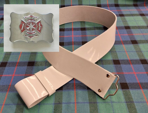 White Honor Guard Belts | J. Higgins, Ltd.