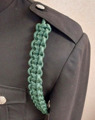 Green Shoulder Cords