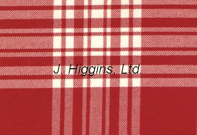 Tartan by the yard (Menzies Red & White)